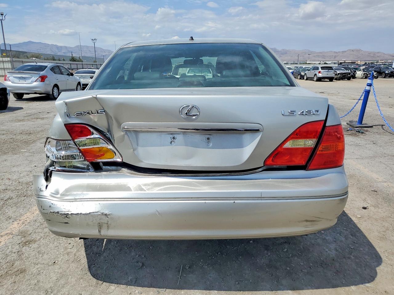 2002 Lexus Ls 430 Silver vin: JTHBN30F720054137