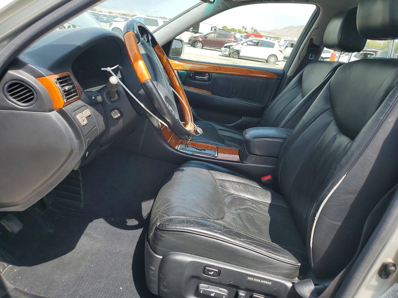2002 Lexus Ls 430 Silver vin: JTHBN30F720054137