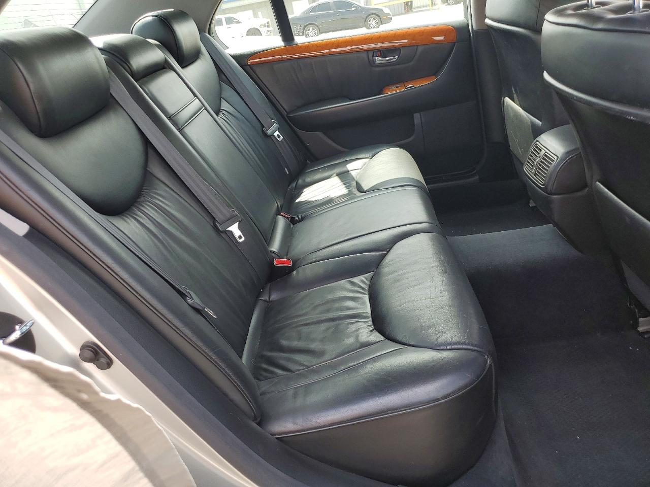 2002 Lexus Ls 430 Silver vin: JTHBN30F720054137