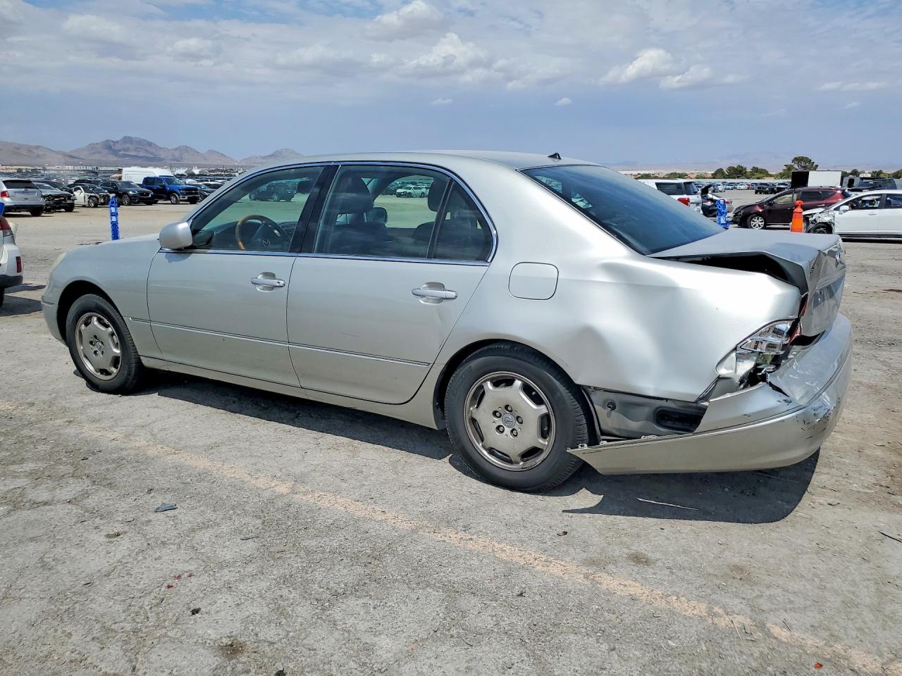 2002 Lexus Ls 430 Silver vin: JTHBN30F720054137