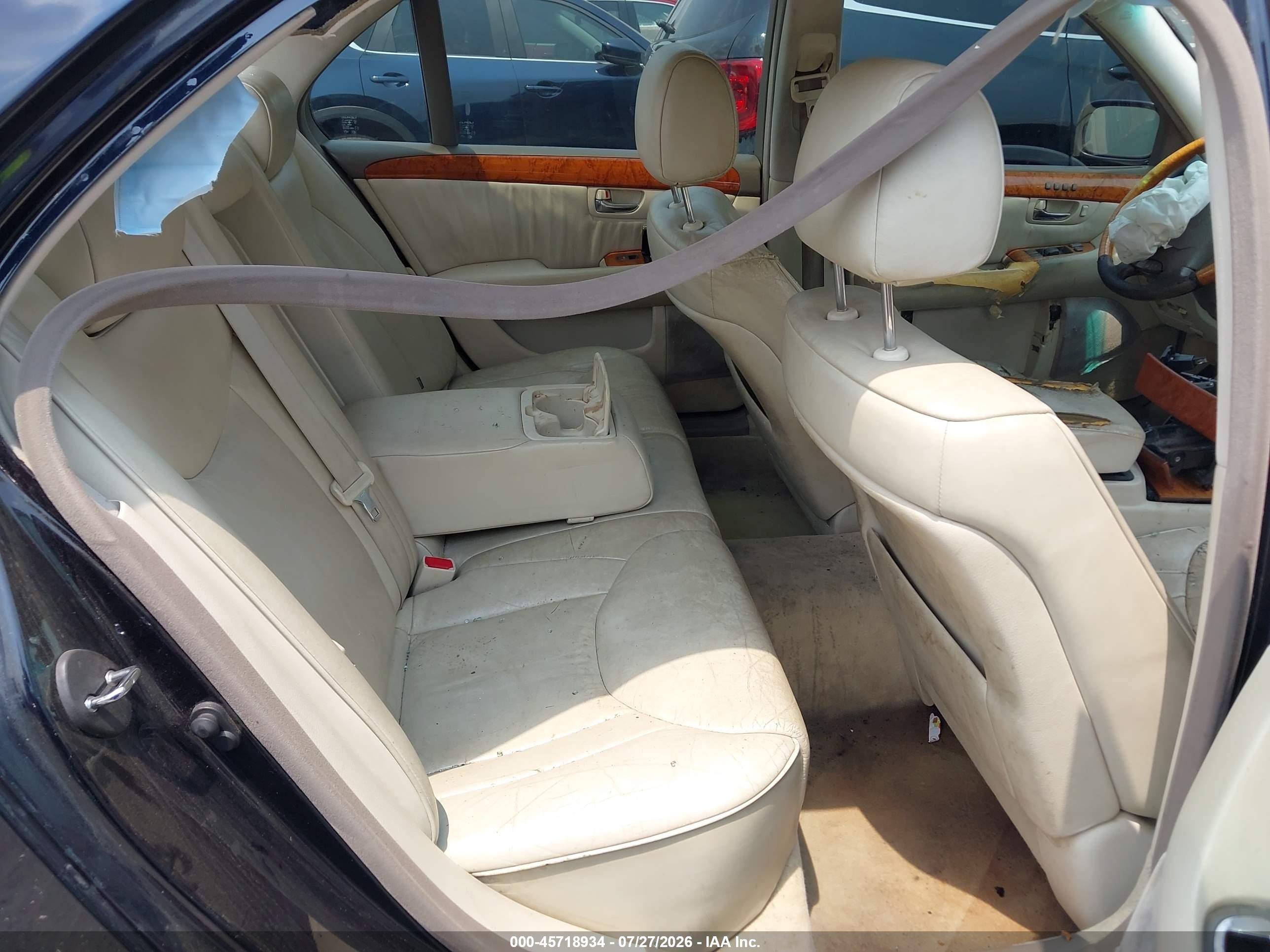 2002 Lexus Ls 430 Blue vin: JTHBN30F720069785