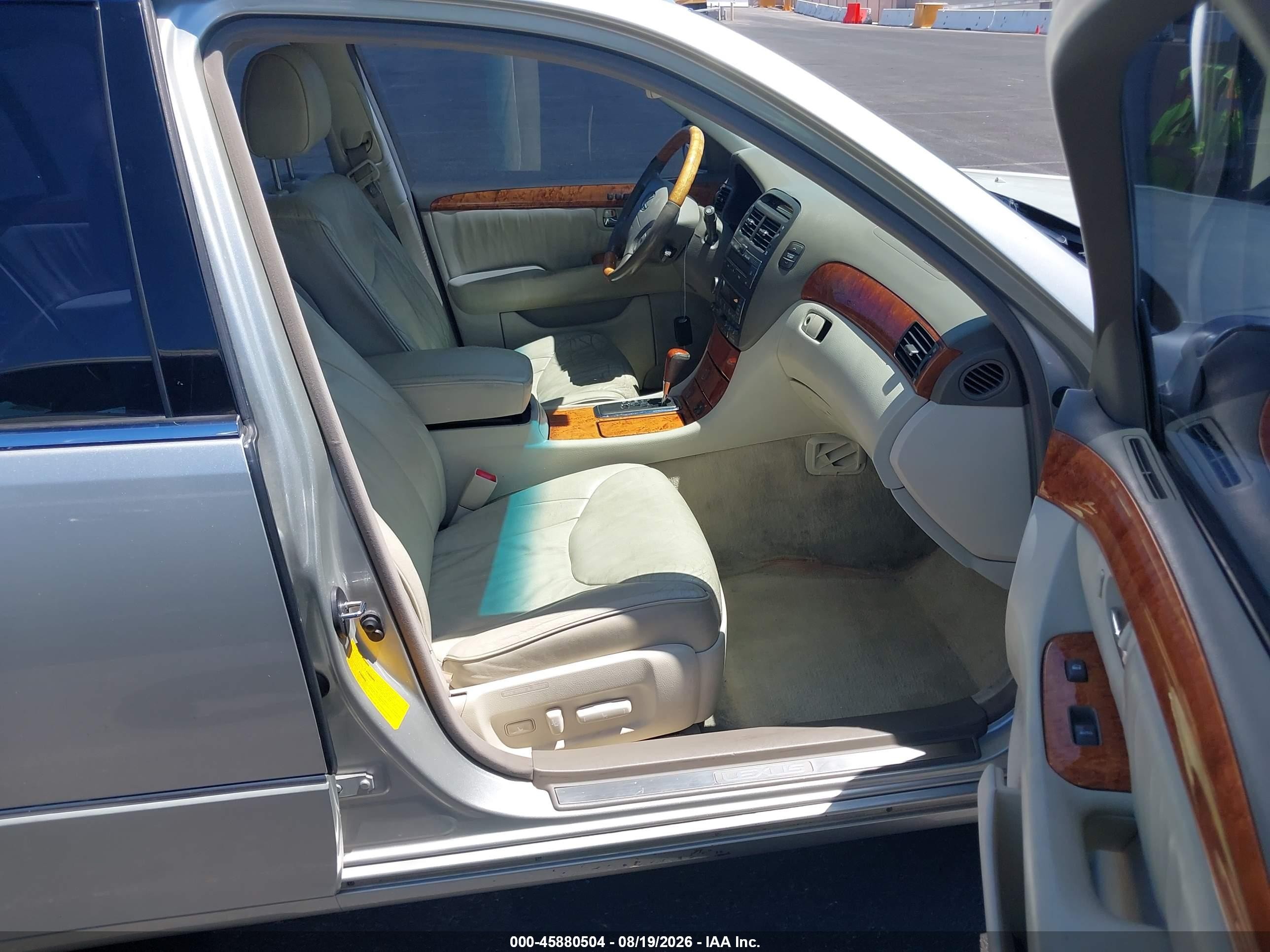 2002 Lexus Ls 430 Gold vin: JTHBN30F720077935