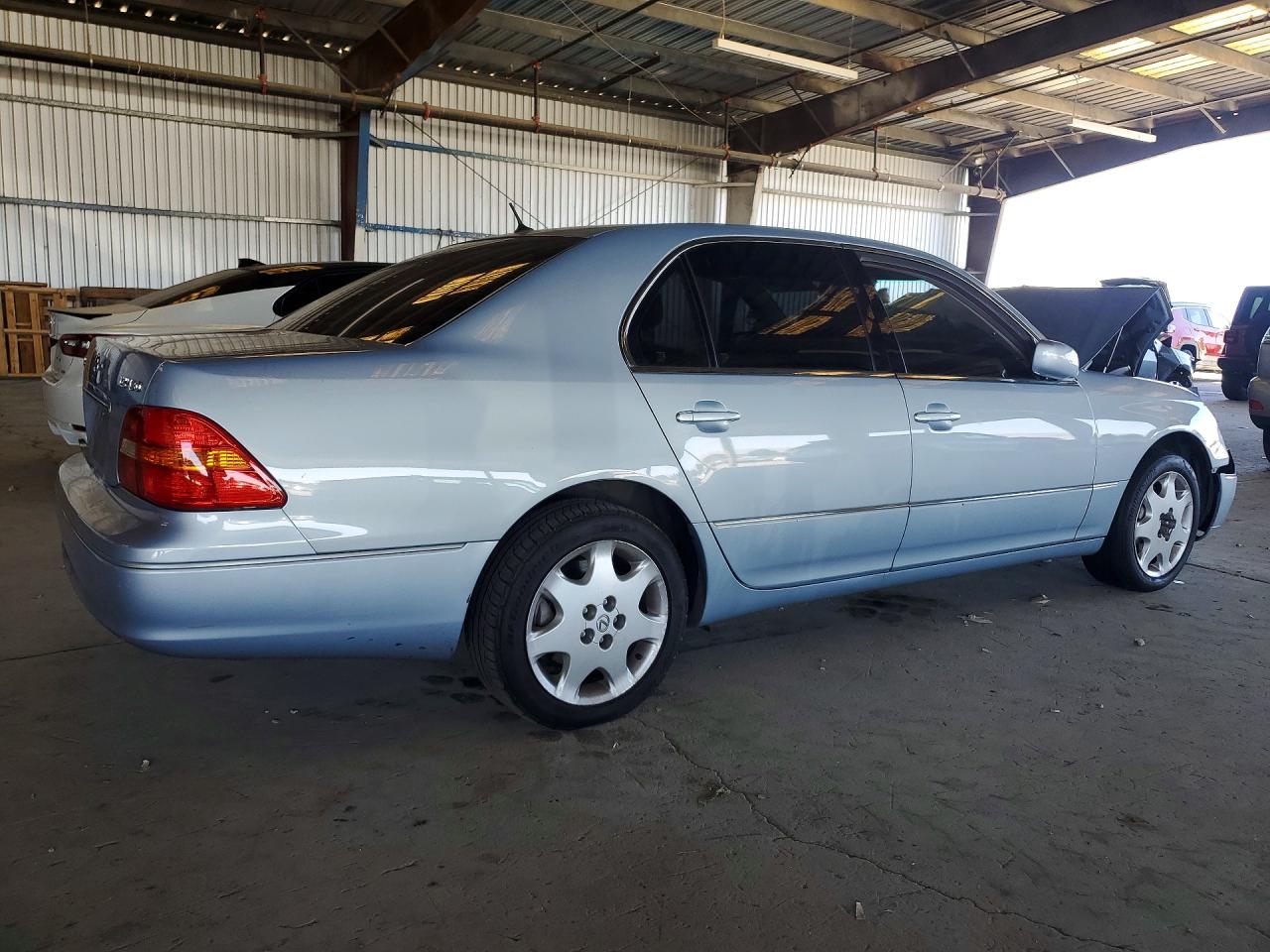 2003 Lexus Ls 430 Blue vin: JTHBN30F730097913