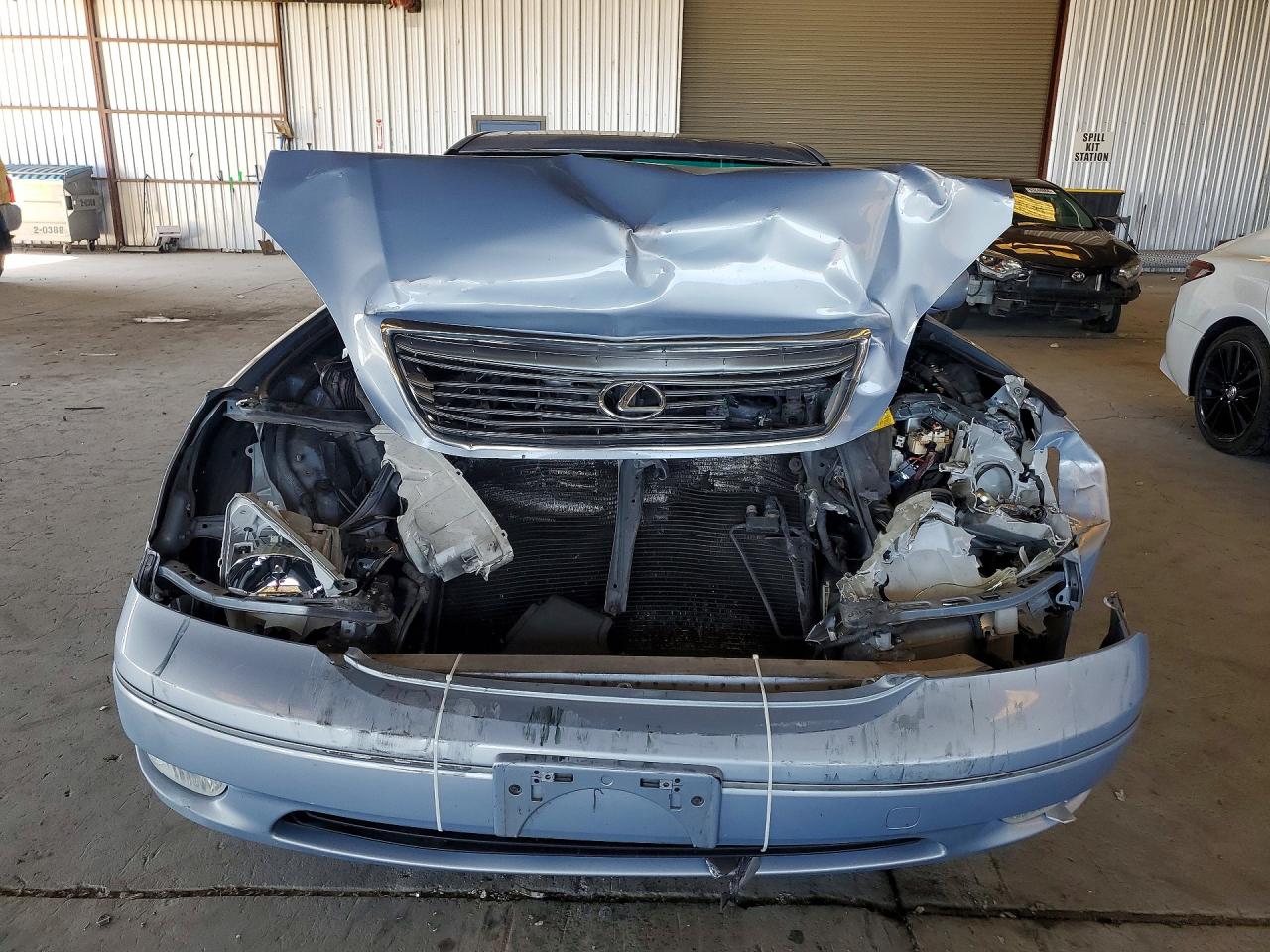 2003 Lexus Ls 430 Blue vin: JTHBN30F730097913