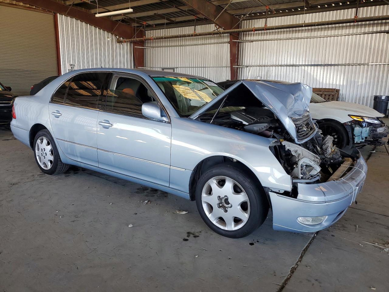 2003 Lexus Ls 430 Blue vin: JTHBN30F730097913