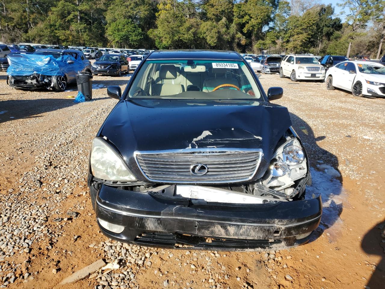 2003 Lexus Ls 430 Black vin: JTHBN30F730106819