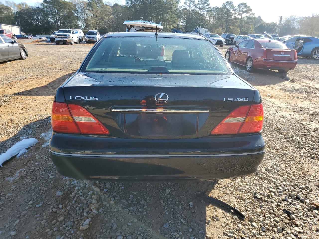 2003 Lexus Ls 430 Black vin: JTHBN30F730106819
