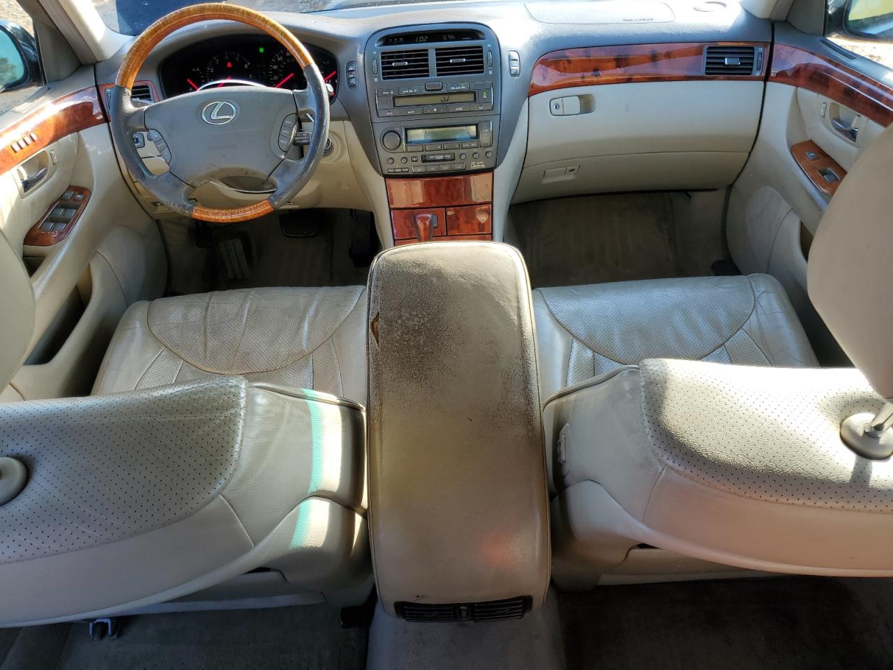 2003 Lexus Ls 430 Black vin: JTHBN30F730106819