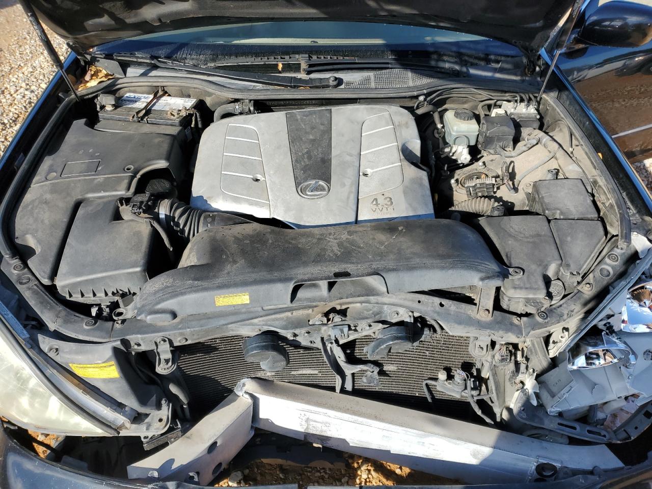 2003 Lexus Ls 430 Black vin: JTHBN30F730106819