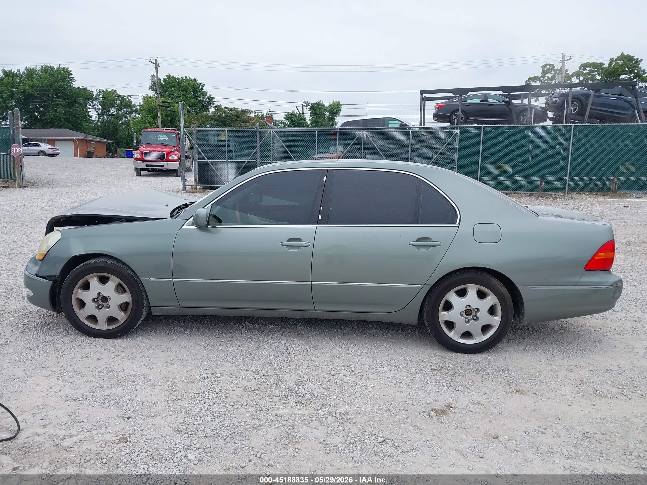 2003 Lexus Ls 430   Teal vin: JTHBN30F730112197