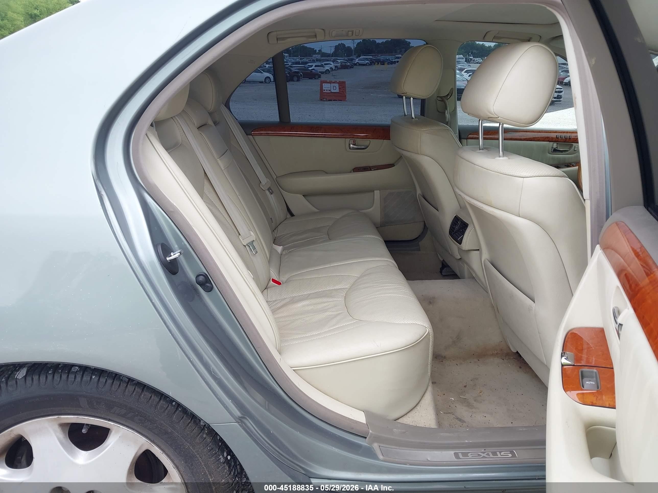 2003 Lexus Ls 430   Teal vin: JTHBN30F730112197