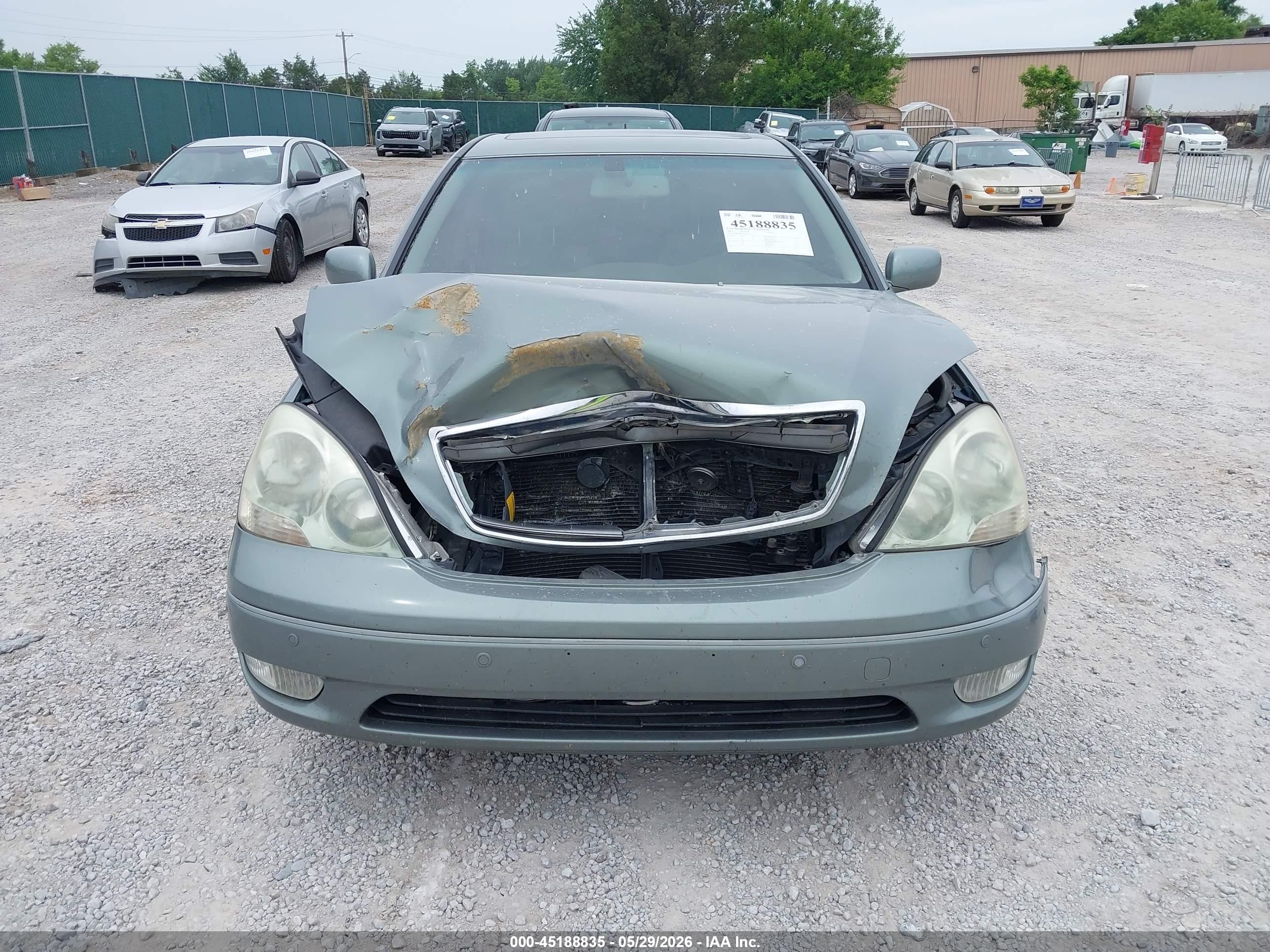 2003 Lexus Ls 430   Teal vin: JTHBN30F730112197