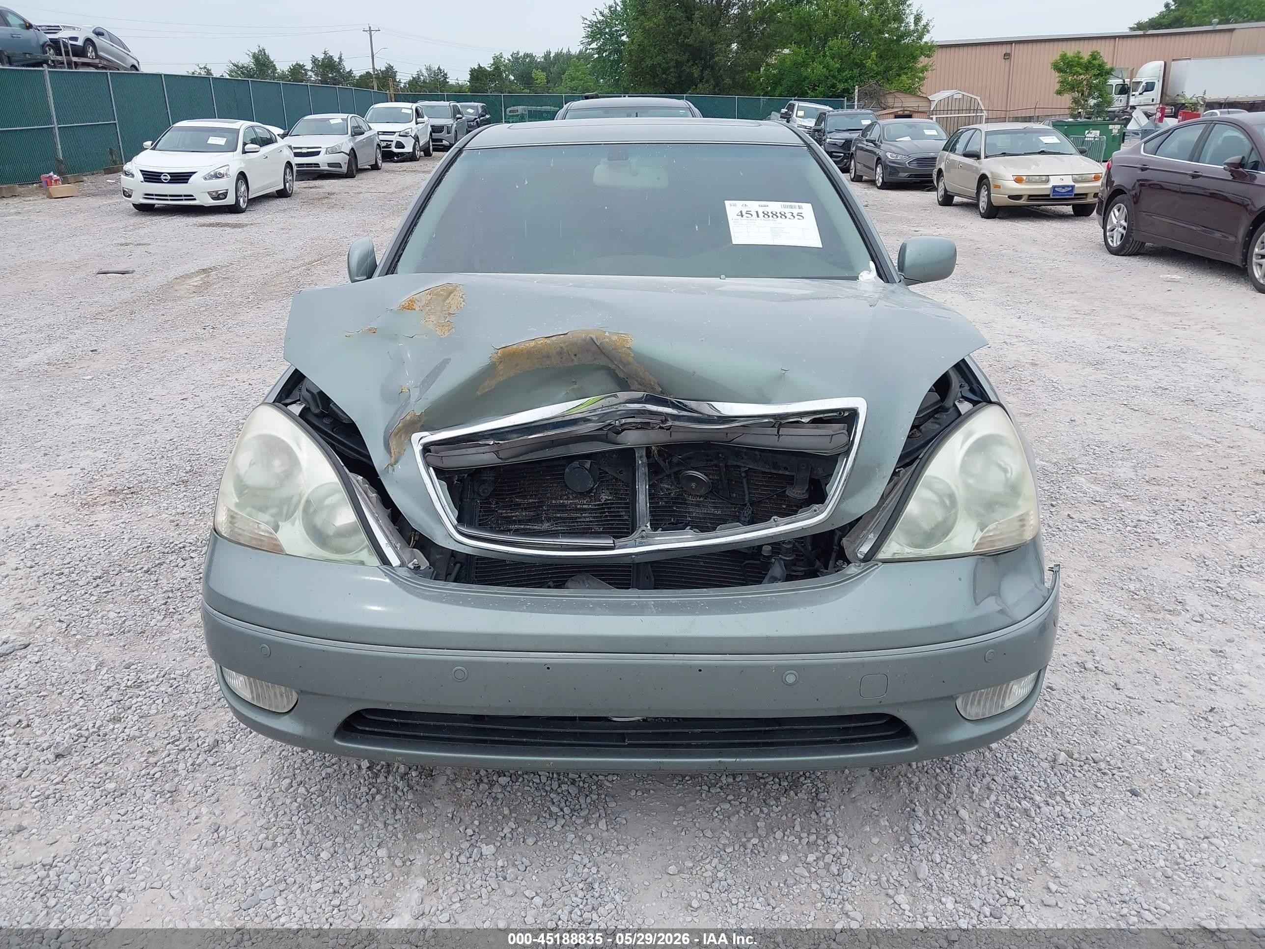 2003 Lexus Ls 430   Teal vin: JTHBN30F730112197