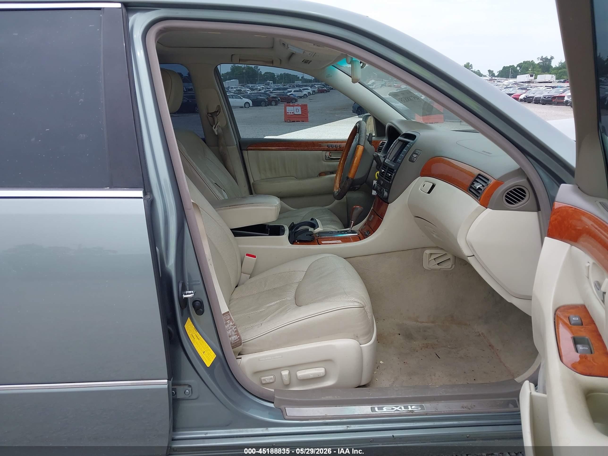 2003 Lexus Ls 430   Teal vin: JTHBN30F730112197