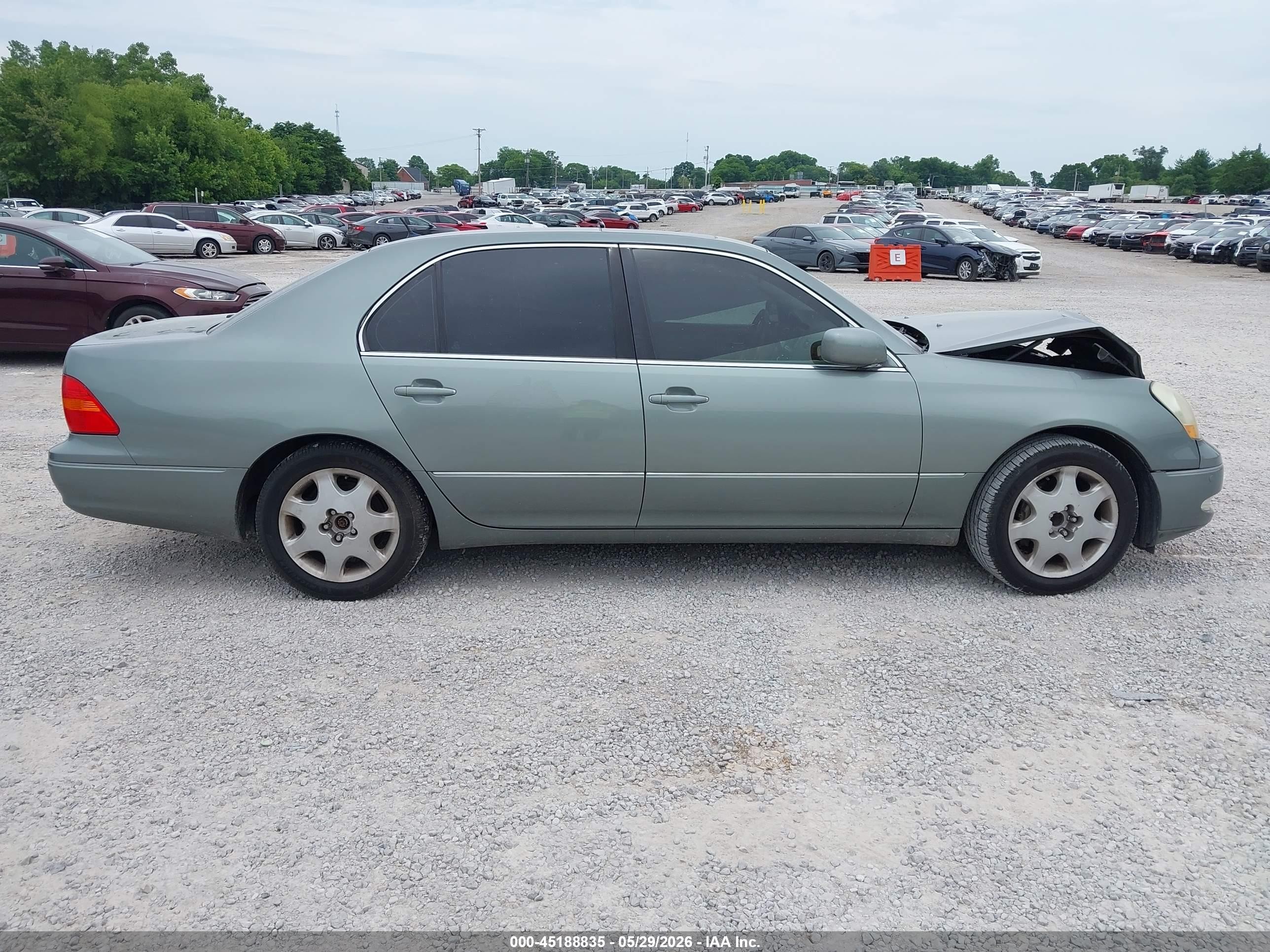 2003 Lexus Ls 430   Teal vin: JTHBN30F730112197