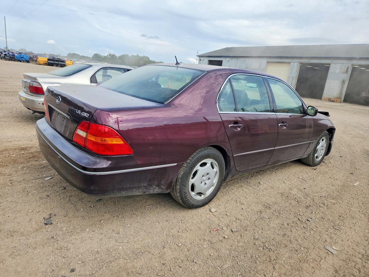2001 Lexus Ls 430 Purple vin: JTHBN30F810019556