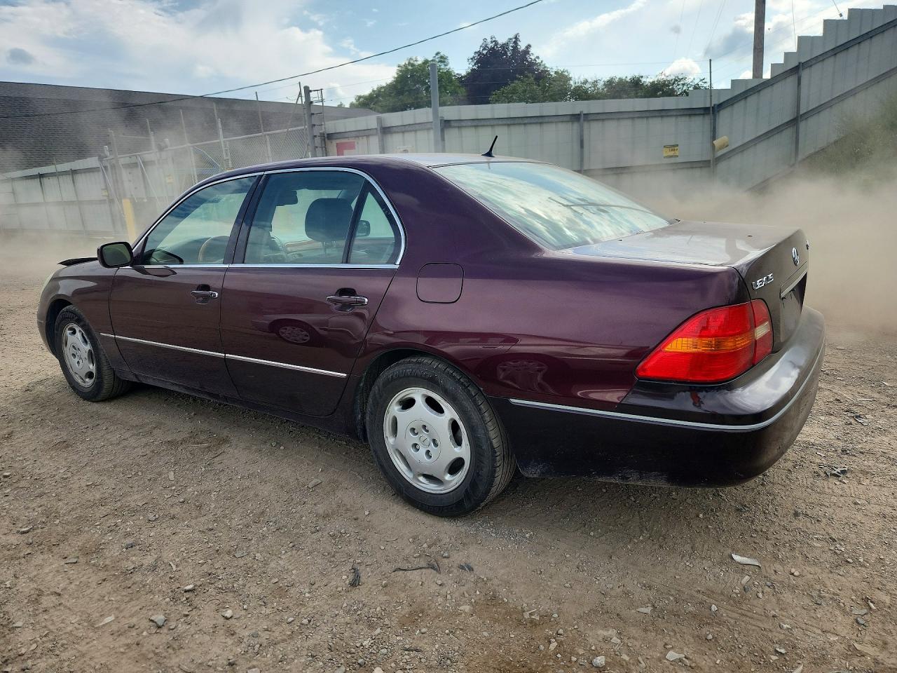 2001 Lexus Ls 430 Purple vin: JTHBN30F810019556