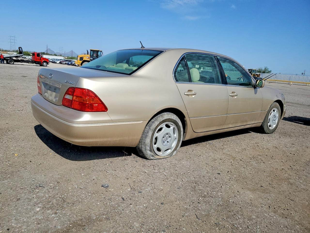 2001 Lexus Ls 430 Gold vin: JTHBN30F810032999
