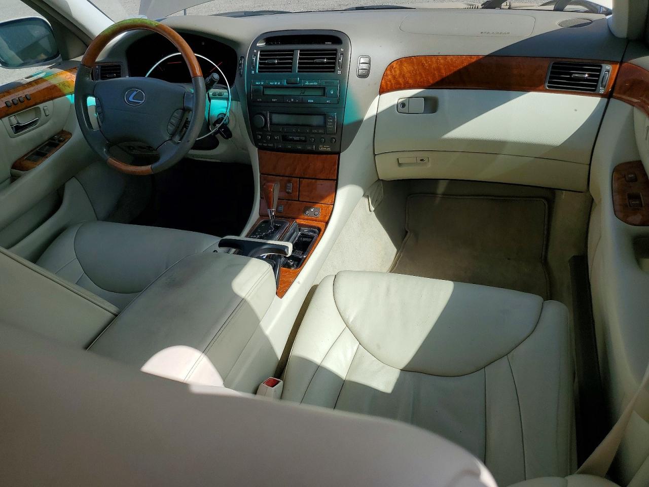 2001 Lexus Ls 430 Gold vin: JTHBN30F810032999