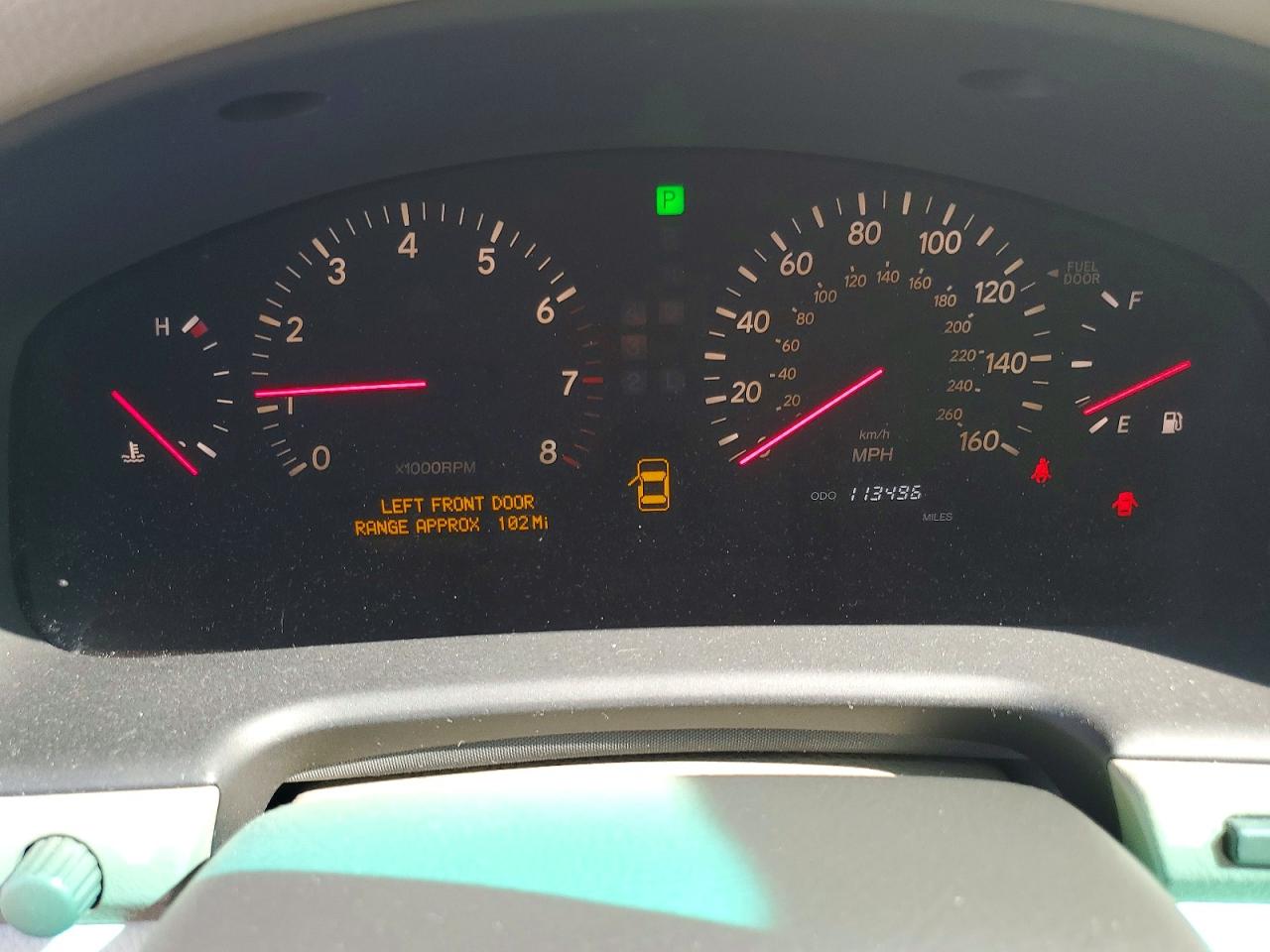 2001 Lexus Ls 430 Gold vin: JTHBN30F810032999