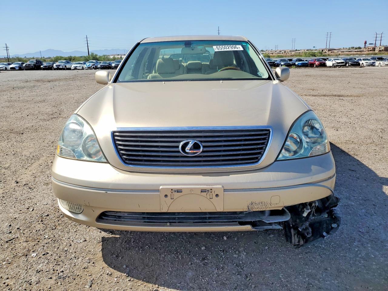 2001 Lexus Ls 430 Gold vin: JTHBN30F810032999