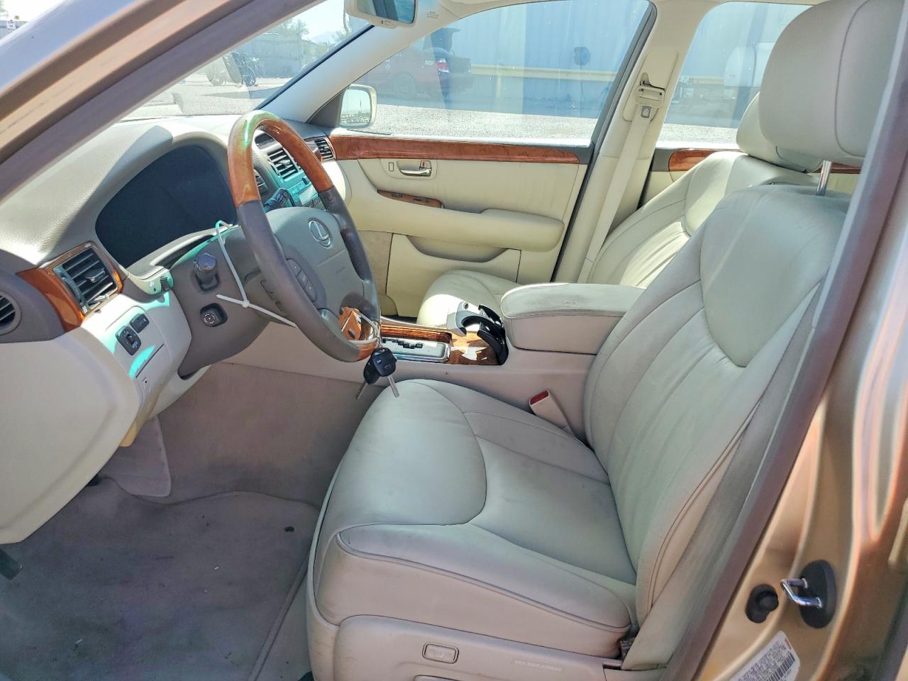 2001 Lexus Ls 430 Gold vin: JTHBN30F810032999