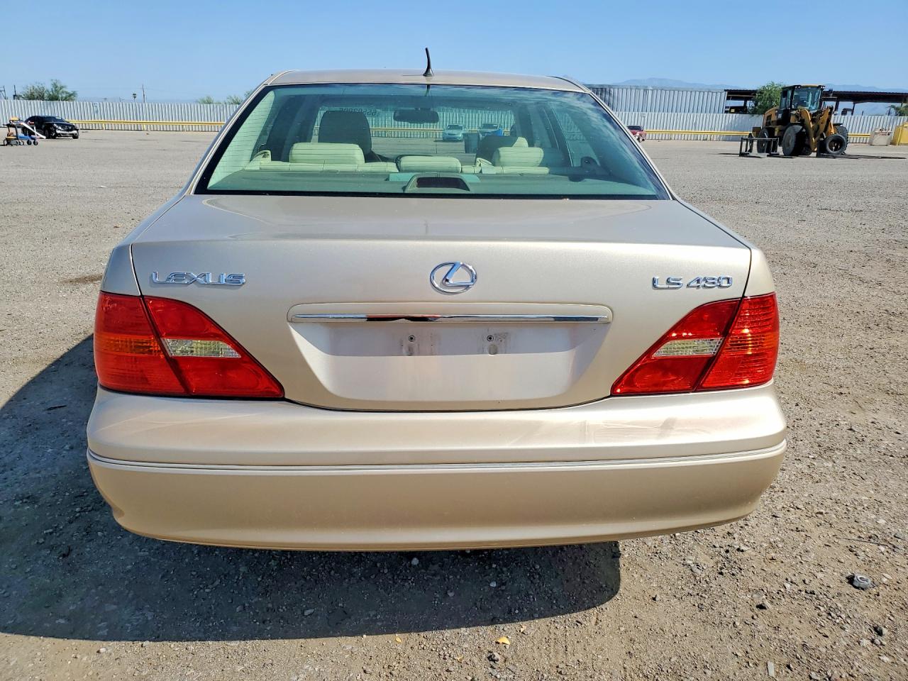 2001 Lexus Ls 430 Gold vin: JTHBN30F810032999