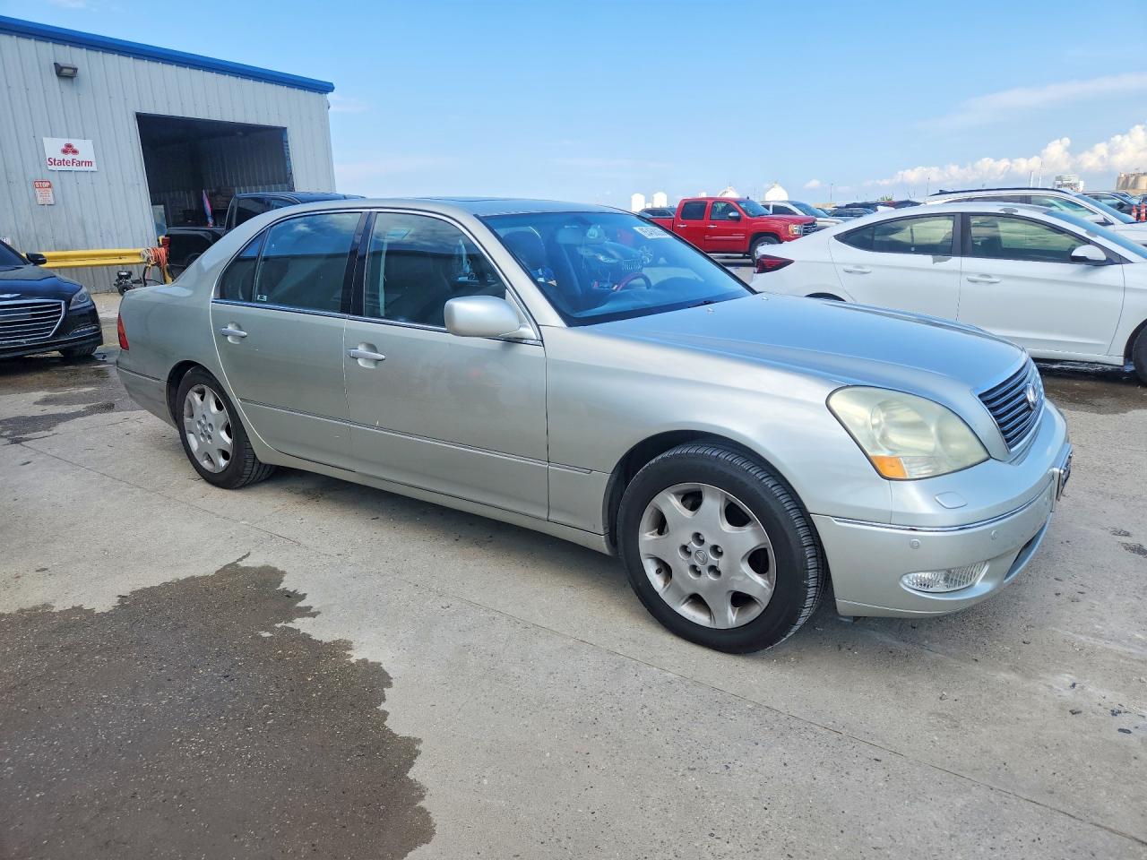 2001 Lexus Ls 430 Silver vin: JTHBN30F810041038