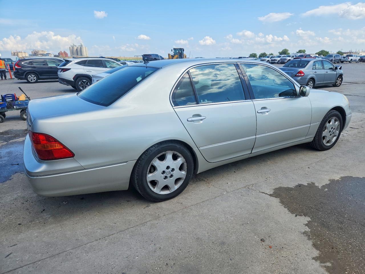 2001 Lexus Ls 430 Silver vin: JTHBN30F810041038
