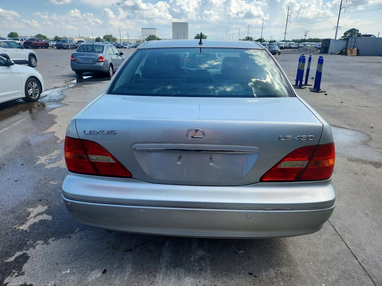 2001 Lexus Ls 430 Silver vin: JTHBN30F810041038