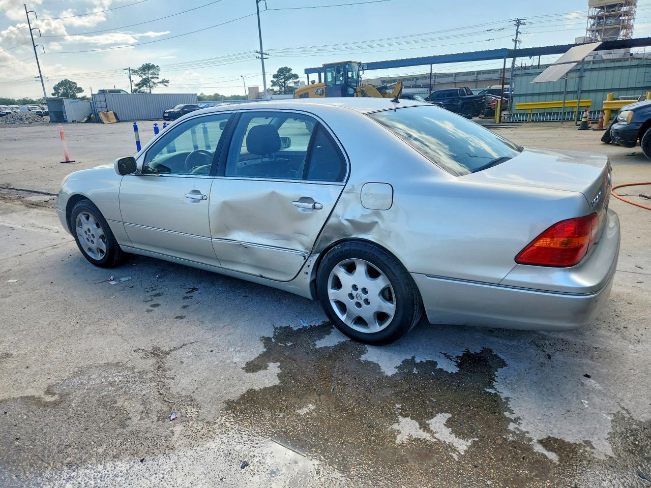 2001 Lexus Ls 430 Silver vin: JTHBN30F810041038
