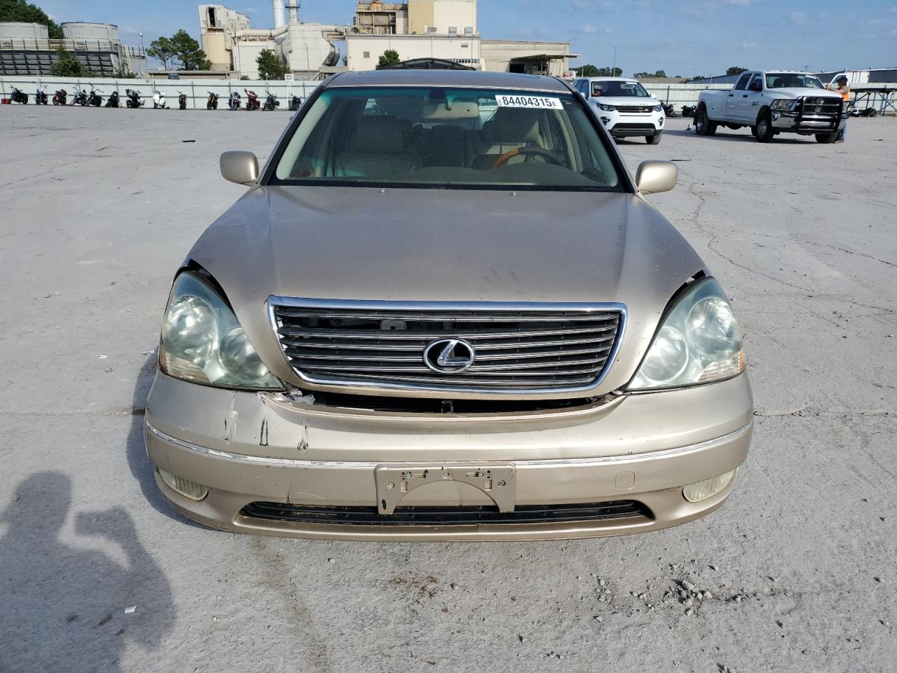 2002 Lexus Ls 430 Gold vin: JTHBN30F820062537