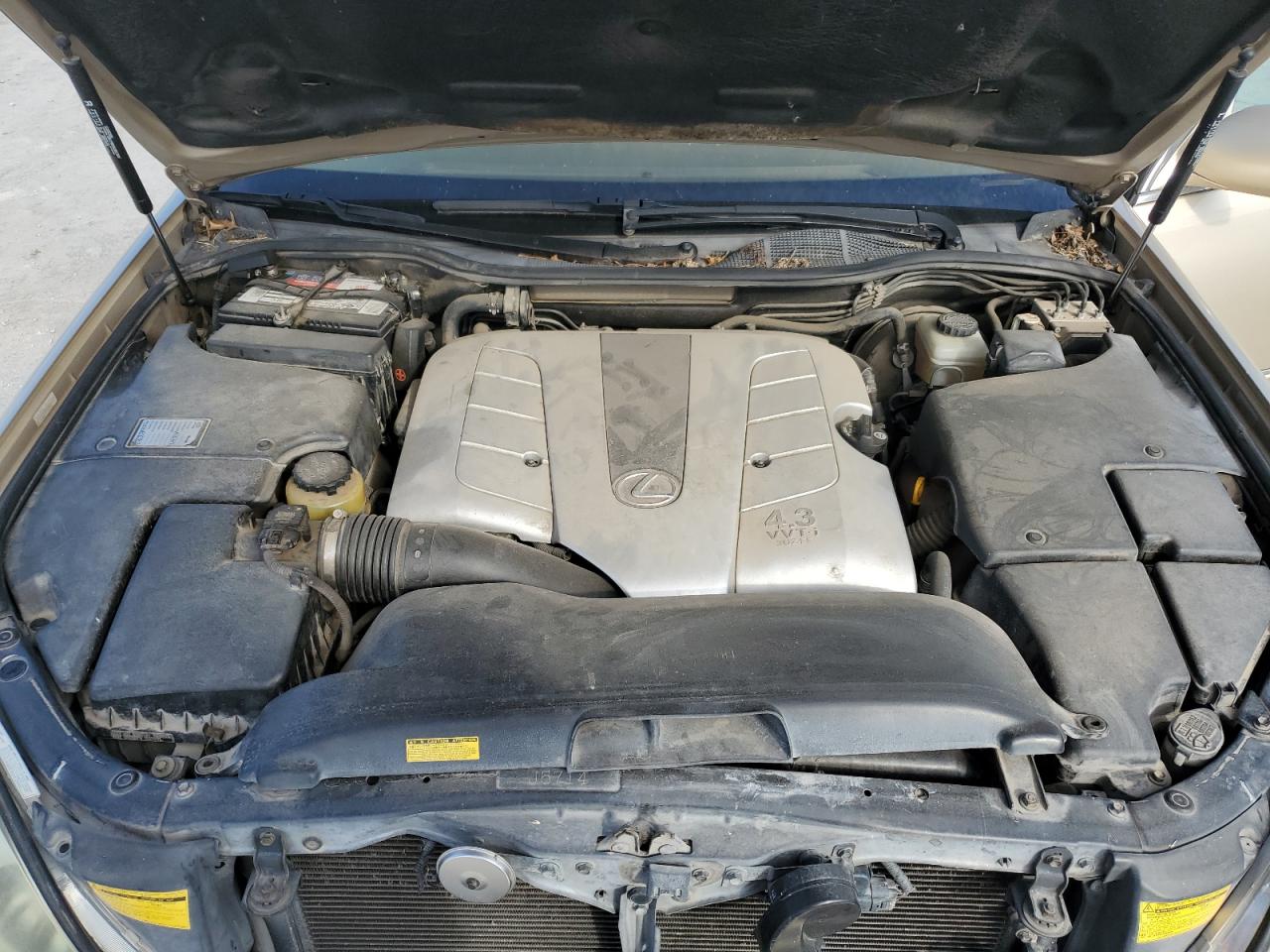 2002 Lexus Ls 430 Gold vin: JTHBN30F820062537