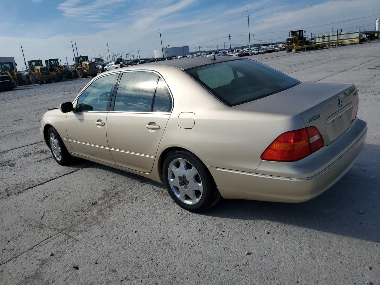 2002 Lexus Ls 430 Gold vin: JTHBN30F820062537