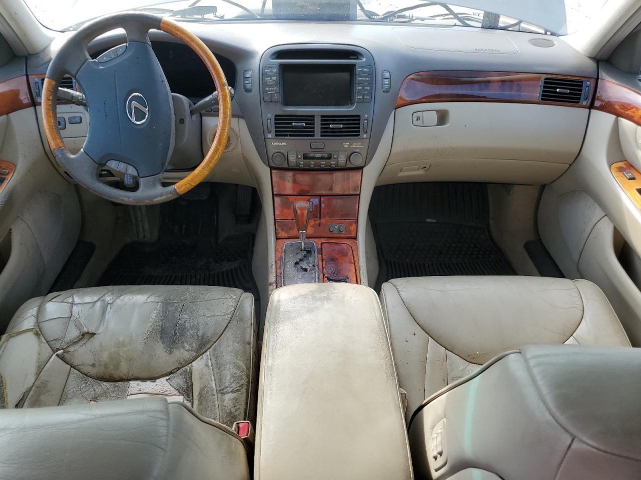 2002 Lexus Ls 430 Gold vin: JTHBN30F820062537