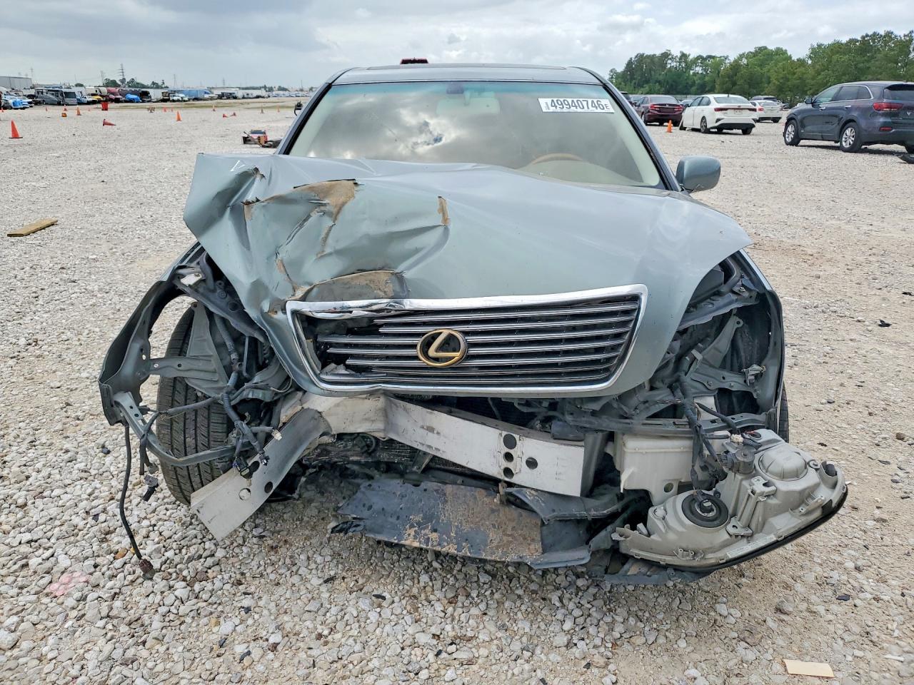 2002 Lexus Ls 430 Серый vin: JTHBN30F820068550