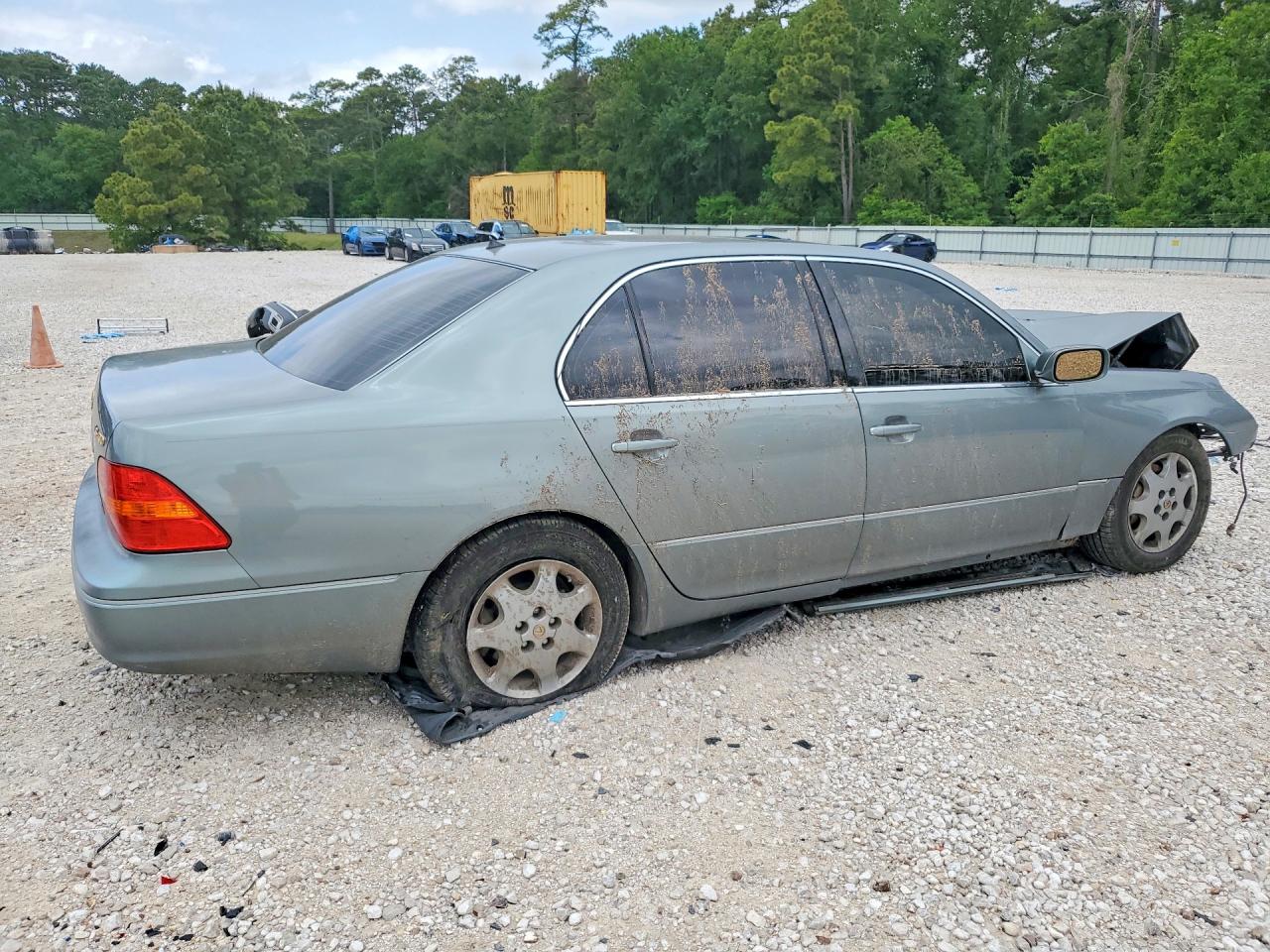 2002 Lexus Ls 430 Серый vin: JTHBN30F820068550