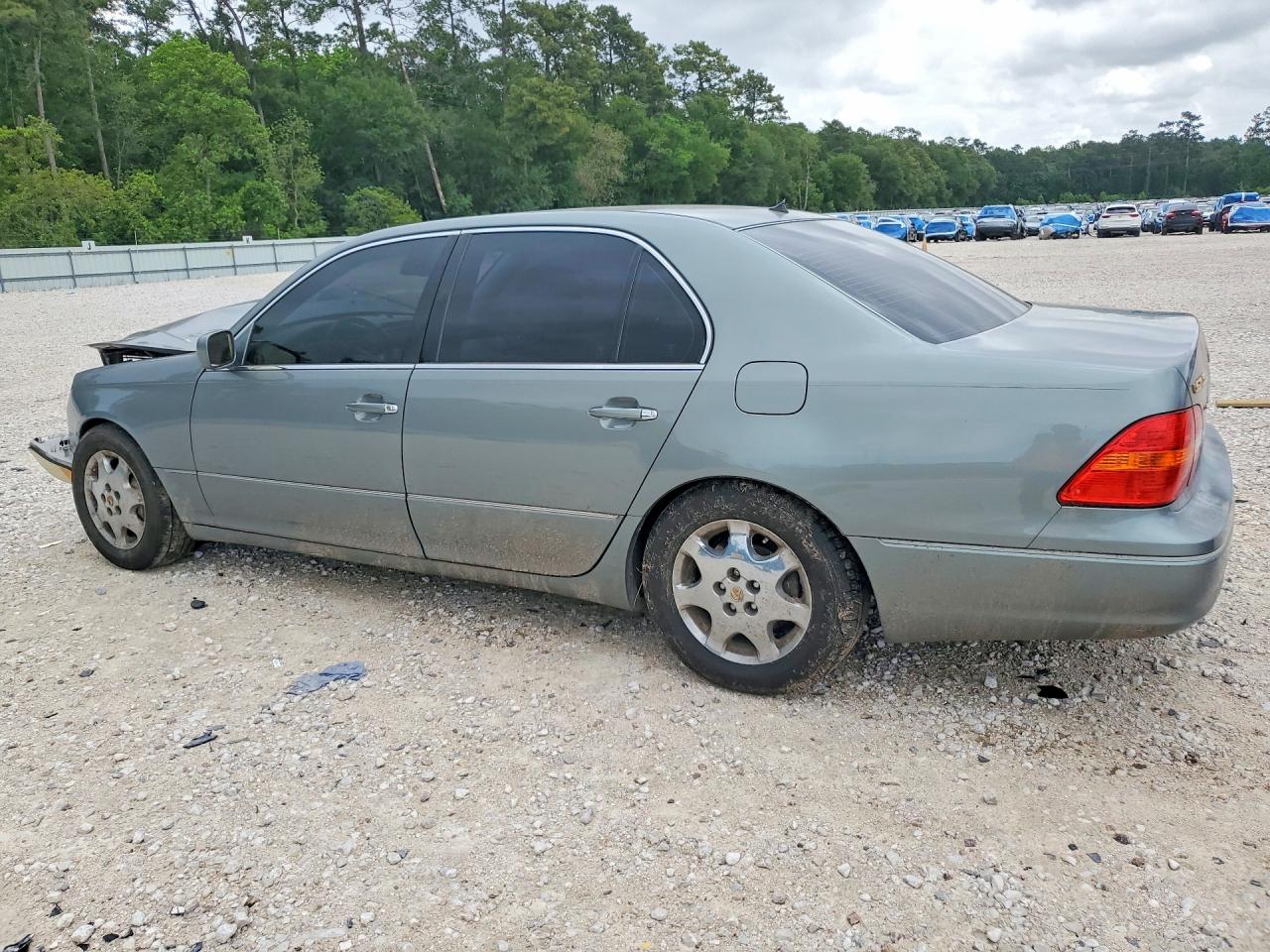 2002 Lexus Ls 430 Серый vin: JTHBN30F820068550