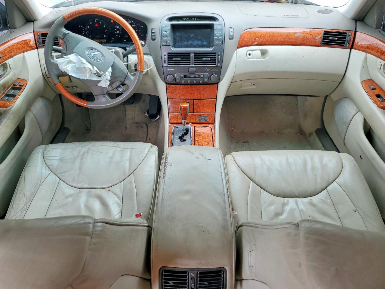 2002 Lexus Ls 430 Серый vin: JTHBN30F820068550