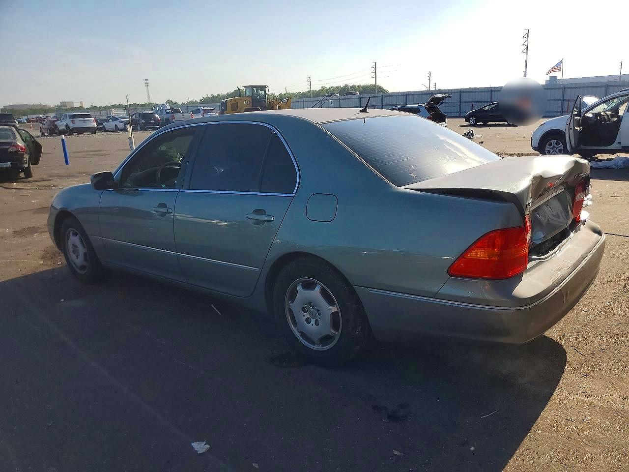 2002 Lexus Ls 430 Зеленый vin: JTHBN30F820073263