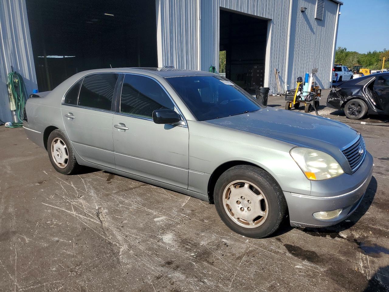 2002 Lexus Ls 430 Зеленый vin: JTHBN30F820073263