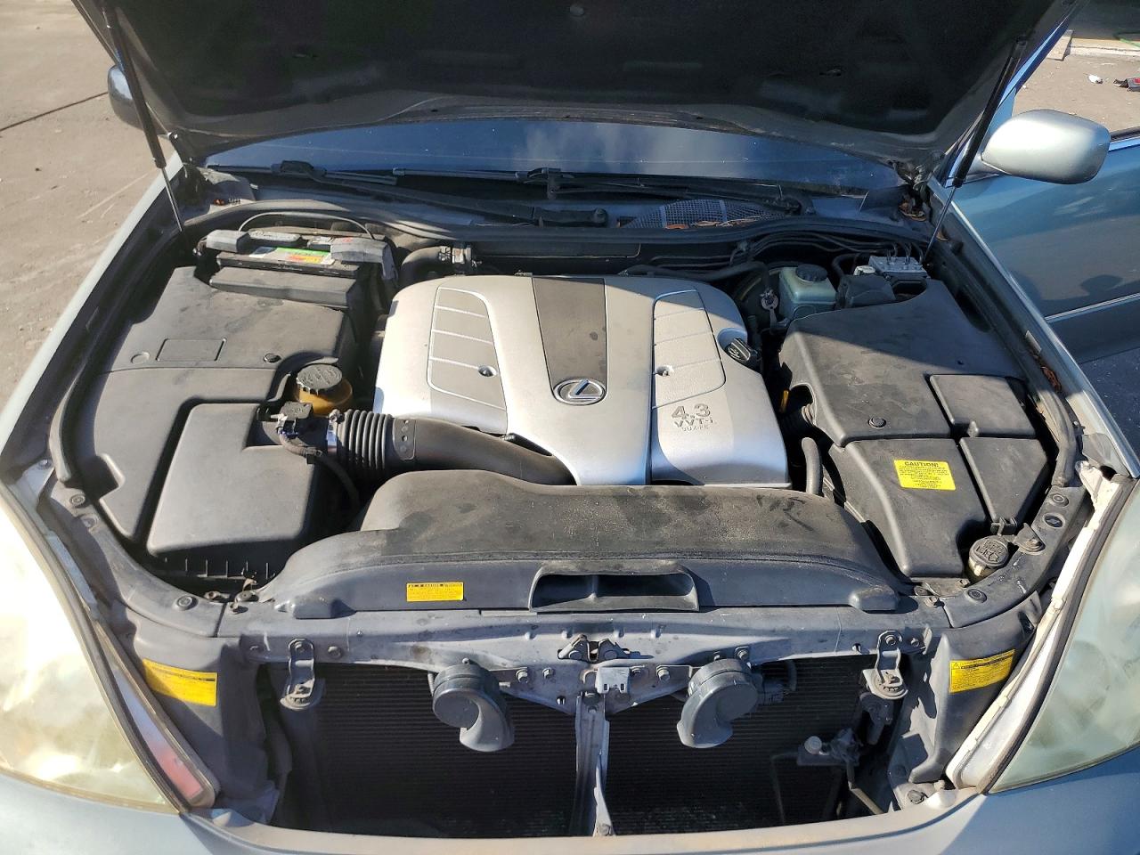 2002 Lexus Ls 430 Зеленый vin: JTHBN30F820073263