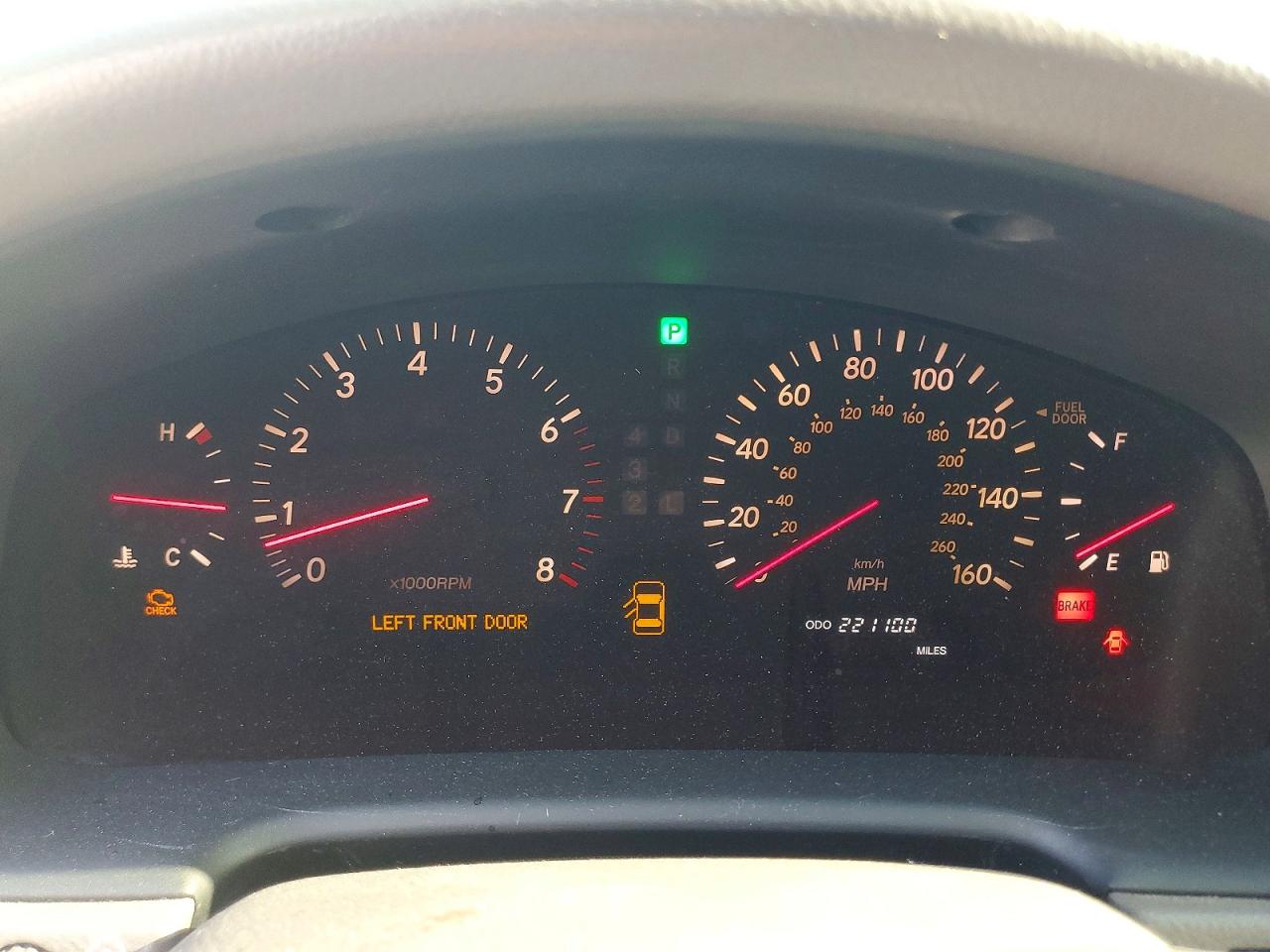 2002 Lexus Ls 430 Зеленый vin: JTHBN30F820073263