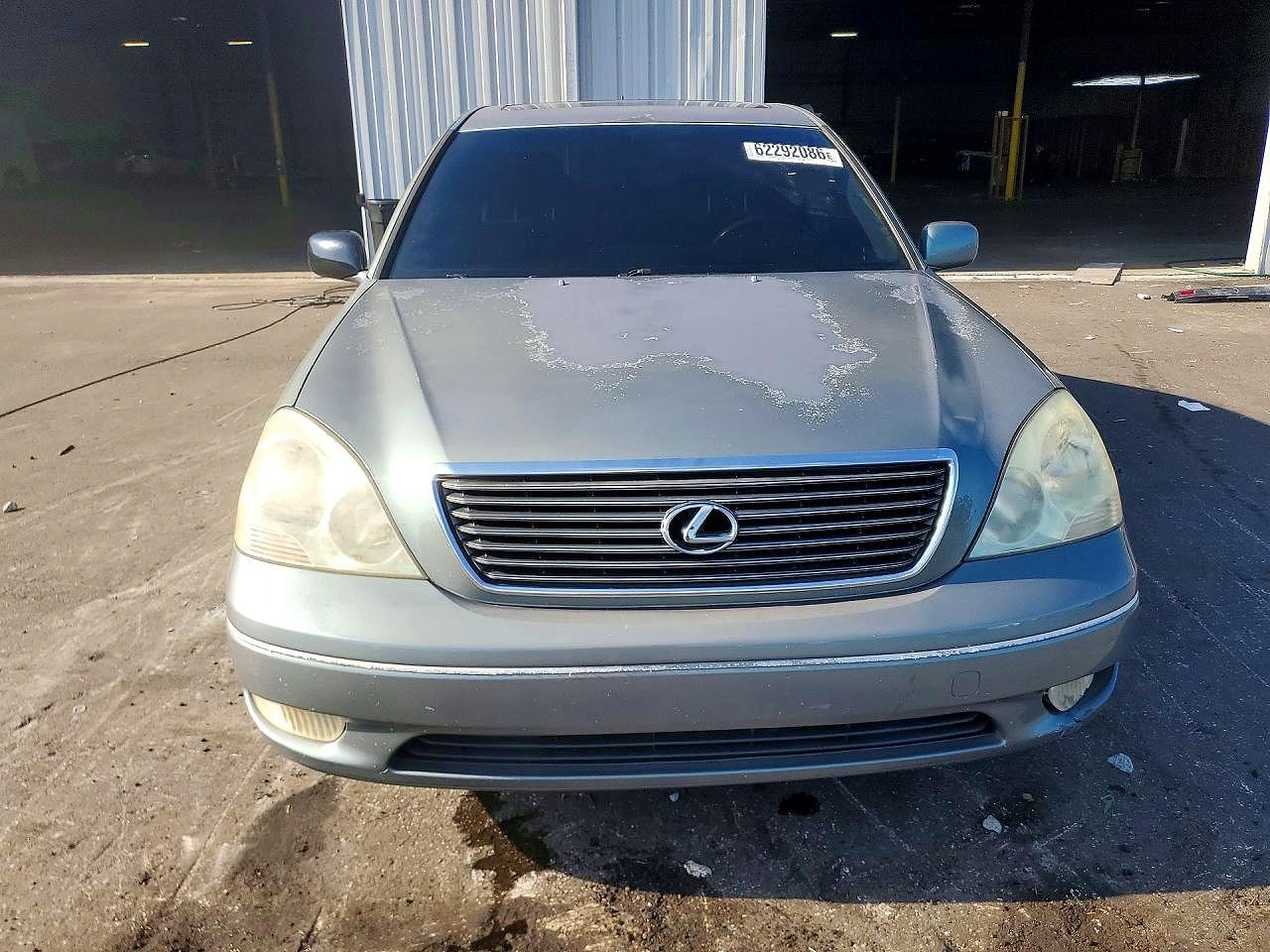 2002 Lexus Ls 430 Зеленый vin: JTHBN30F820073263