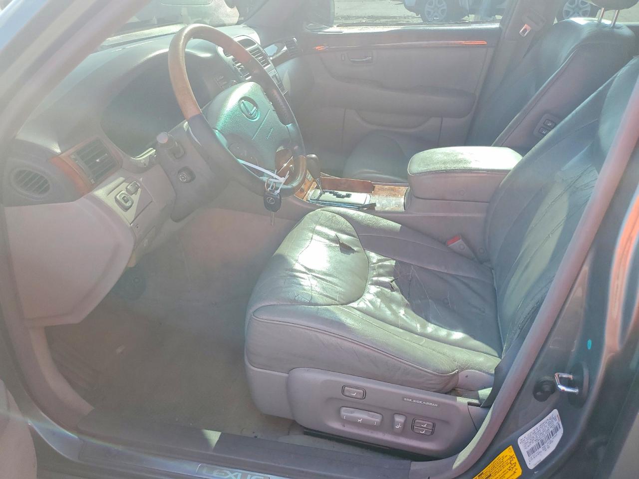 2002 Lexus Ls 430 Зеленый vin: JTHBN30F820073263