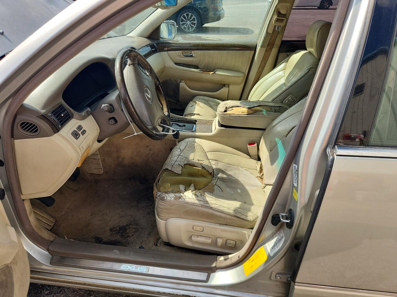 2002 Lexus Ls 430 Gray vin: JTHBN30F820086479