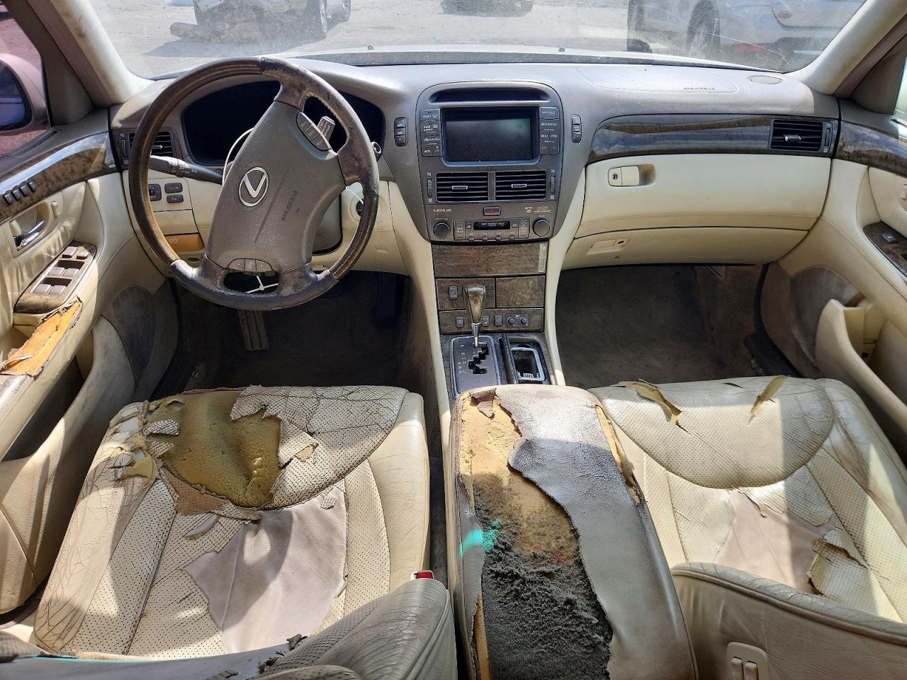 2002 Lexus Ls 430 Gray vin: JTHBN30F820086479