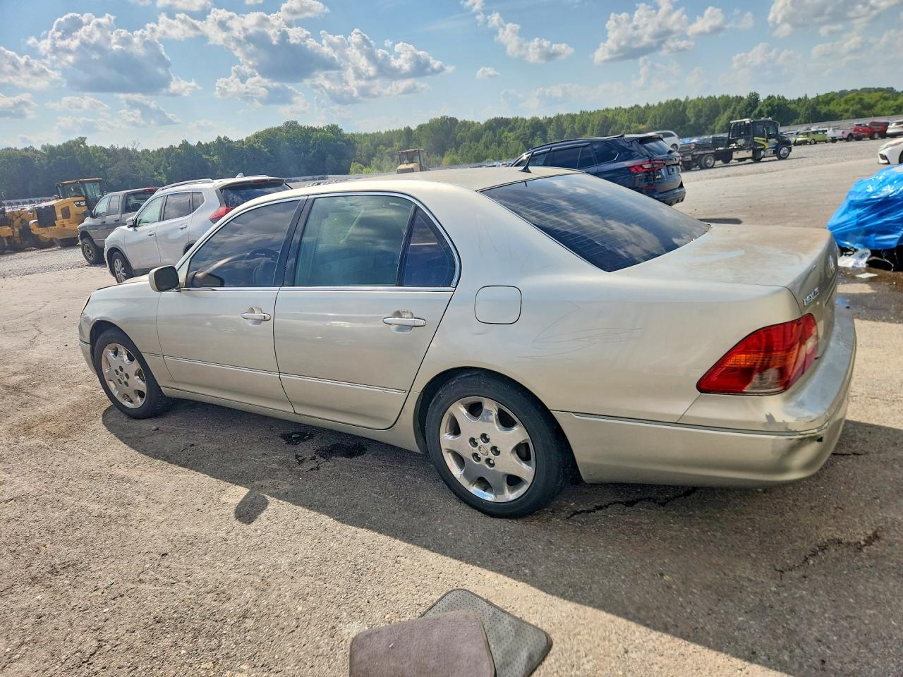 2002 Lexus Ls 430 Gray vin: JTHBN30F820086479