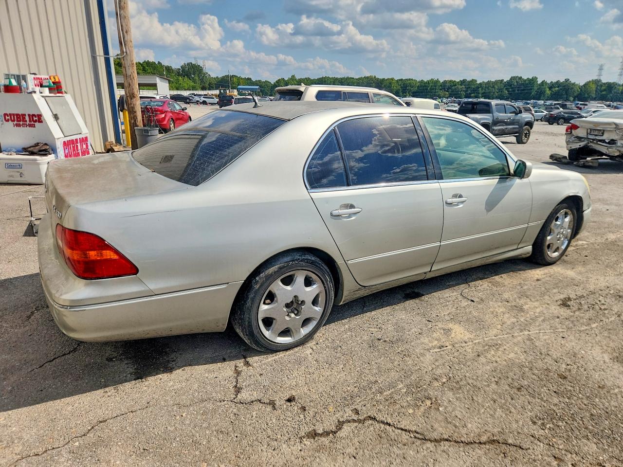 2002 Lexus Ls 430 Gray vin: JTHBN30F820086479