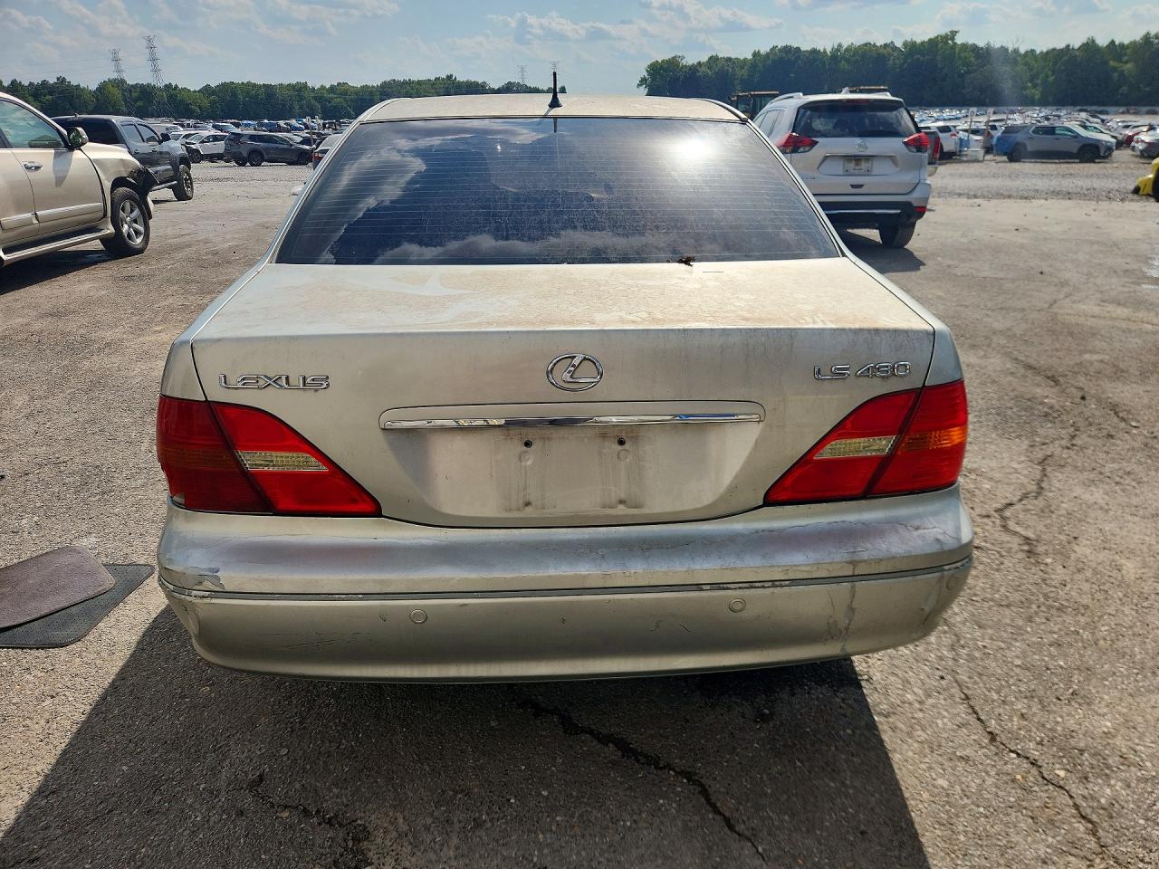 2002 Lexus Ls 430 Gray vin: JTHBN30F820086479